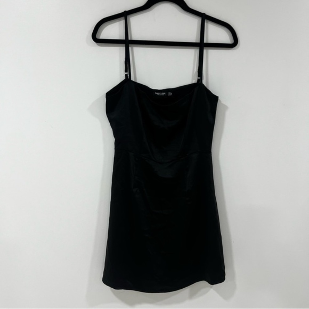 Nasty Gal Black Mini Dress